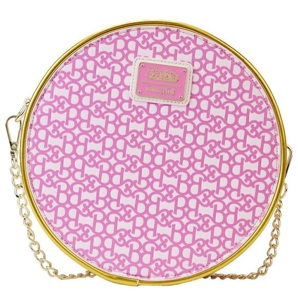 Loungefly Mattel Barbie Movie Logo Crossbody Purse - Picture 3 of 4